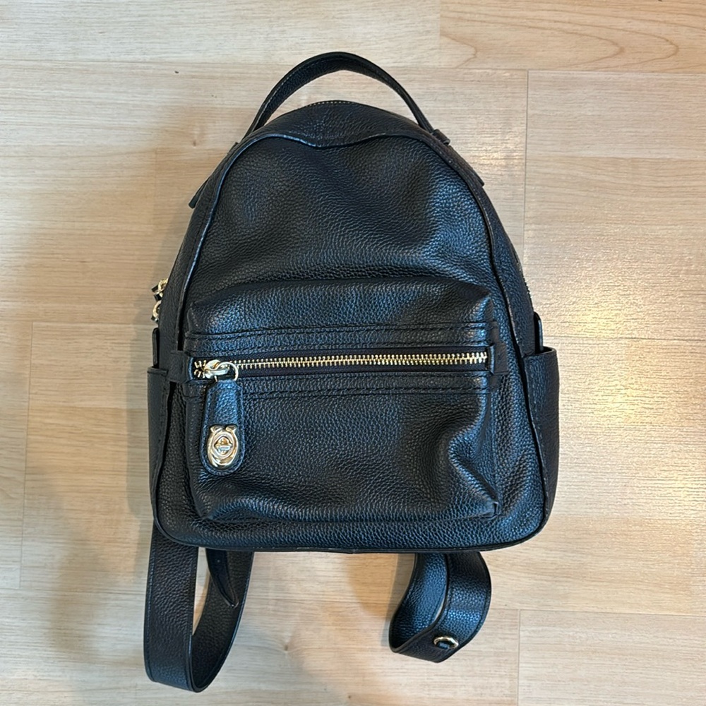 Coach Leather Mini Backpack